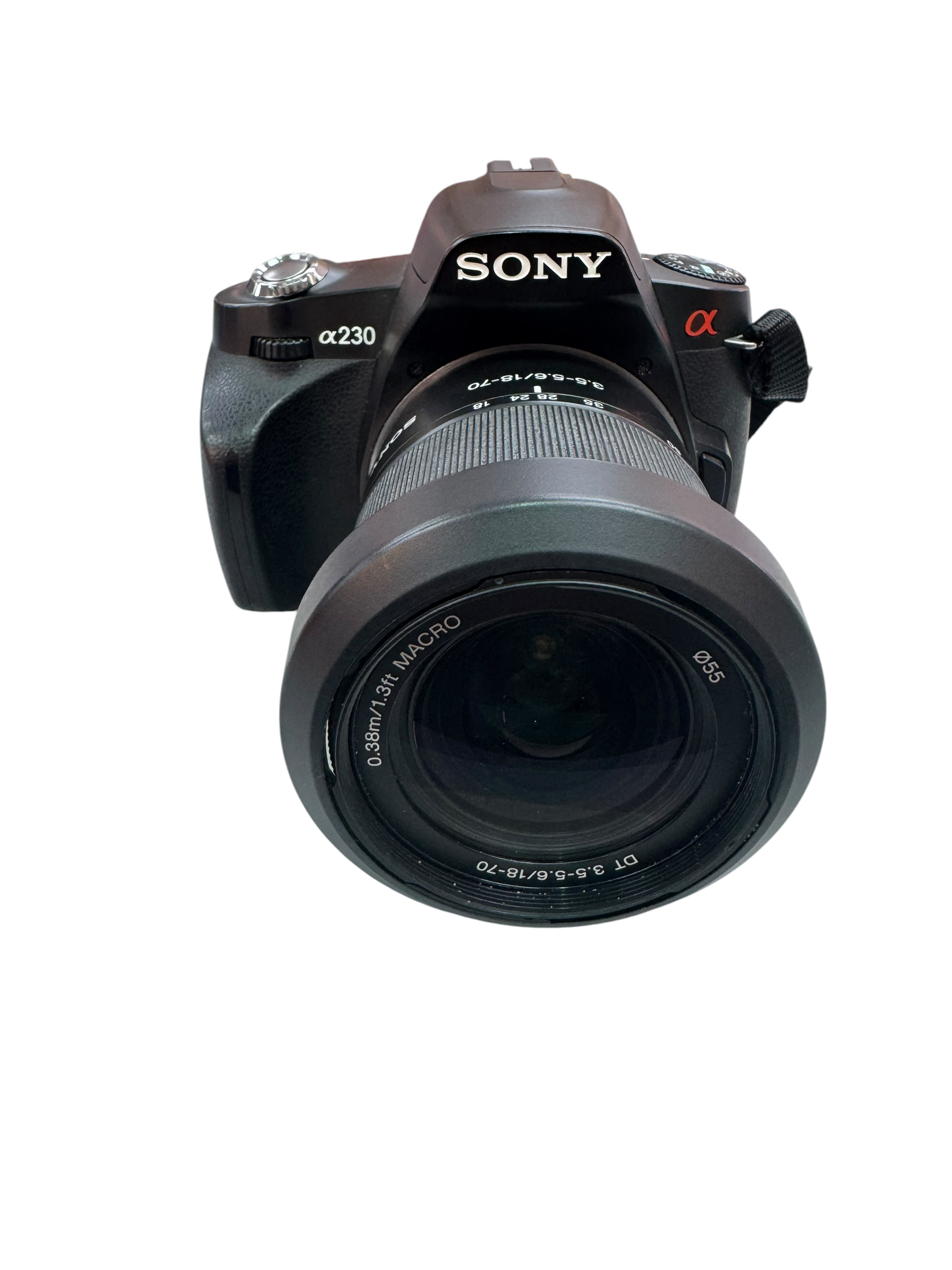 Pre-owned Sony Alpha A230 + 18-70mm lens - Own4Less